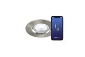 Smart Home - Nordlux Don Smart indbygningsspot, 2700-6500K RGB, nikkel - 2110900155