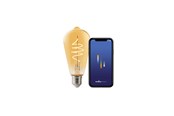 Smart Home - Nordlux Smart Deko ST64 4,7W LED E27, ravfarvet - 2170112747