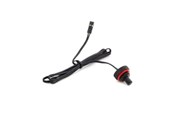 Gør-det-selv vandkøling - Bitspower G1/4" Carbon Black Temperature Sensor Stop Fitting - BP-CBWP-CT