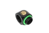 Gør-det-selv vandkøling - Bitspower G1/4" Matt Black 90-Degree IG1/4" Extender - BP-MBWP-C39