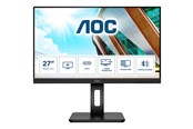Skærm - 27" AOC U27P2CA - 3840x2160 (4K) - 60Hz - IPS - 65W USB-C - U27P2CA