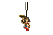 Skoletilbehør - LEGO DC Bag Tag WONDER WOMAN - 4002151-52505