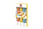 Skole - Euromic LEGO Stationery Highlighters 3 pcs. ORANGE YELLOW TURQUOISE packed in colour box - 516857