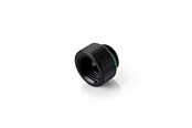 Gør-det-selv vandkøling - Bitspower G1/4" IG1/4" Extender Fitting - 10MM (Glorious Black) (2 PCS ) - BPTA-F95-GB