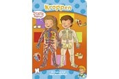 Børnebøger - Den store flapbog: Kroppen - Børnebog - Hardcover - 9788772052526