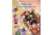 Børnebøger - Sallys far har mandeinfluenza - Børnebog - Hardcover - 9788711912522