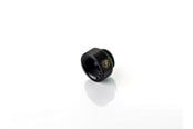 Gør-det-selv vandkøling - Bitspower G1/4" IG1/4" Extender Fitting (Glorious Black) (2 PCS ) - TA-F40-GB