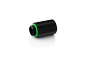 Gør-det-selv vandkøling - Bitspower G1/4" IG1/4" Extender Fitting - 25MM (Glorious Black) (2 PCS ) - TA-F62-GB