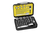 Værktøj - Stanley Set Of 39 1/4" Drive Bits (25mm) + 1 Magnetic Bit Holder With Lock Ring - 1-13-906