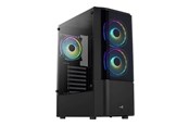 Kabinet - AeroCool Quantum - MDT - ATX - Kabinet - Tower - Sort - ACCM-PV30133.11