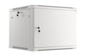 Rack skabe - Lanberg WF01-6609-00S - 9U - Wall-Mount Rack Cabinet - WF01-6609-00S