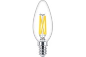 Lyskilder - Philips LED pære Classic Kerte 3,4W/922-927 (40W) Klar WarmGlow Dæmpbar E14 - 929003012201