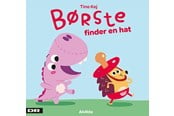 Børnebøger - Minisjang - Børste finder en hat - Børnebog - Papbog - 9788741519562