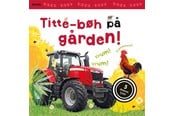 Børnebøger - Titte-bøh på gården! Papbog med 5 skønne lyde - Børnebog - Papbog - 9788741500065