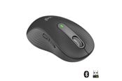 Mus - Logitech Signature M650 Large Wireless Graphite (Left Handed) - Mus - Optisk - 5 knapper - Sort - 910-006239
