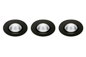 Lamper - Philips Dive SL261 indbygningsspot 5,5W 2700K IP65, sort - 3 stk. - 929002680333