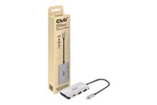 USB hub - Club 3D CSV-1543 - hub - 4 ports USB hub - 4 ports - Sølv - CSV-1543