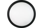 Lamper - Nordtronic Palma rundt cover, mat sort - 96119099