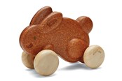 Babylegetøj - PLANTOYS Push along bunny - brown - PT-5732