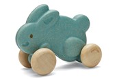 Babylegetøj - PLANTOYS Push along bunny - light blue - PT-5731