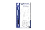 Skrive- og Tegneværktøjer - Staedtler MARS MICRO PENCIL, 10 STK, 0,7mm BLÅ - 77507