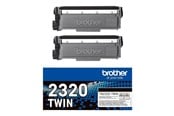 Blæk, Toner & Forbrugsstoffer - Brother TN 2320 TWIN - TN2320TWIN