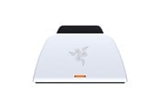 Spil tilbehør - Razer Quick Charging Stand for Dual Sense controller - White - Wired Tilbehør til spillekonsol - Sony PlayStation 5 - RC21-01900100-R3M1