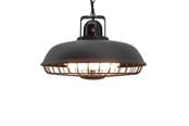 Terrassevarmer - HORTUS Terrassevarmer 600/1200/1800W lofthængt, remote, soft touch - 211-312