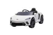 Elbil - Nordic Play Elbil McLaren GT 12V4,5AH, EVA hjul, BT, hvid Speed - 805-890