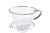 Kaffe og Espresso - Cilio Kaffefilter str. 4 plastik inkl. måleske - C345049