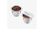 Kaffe og Espresso - GEFU Kaffekapsel 2 stk. genanvendelig, rustfrit stål - G12721