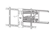Vægbeslag, AV-Beslag & AV-Møbler - Neomounts Select - Maks 60 kg - Maks størrelse 86" - WL40S-850BL18