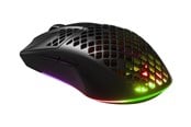 Mus - SteelSeries Aerox 3 Wireless 2022 - Onyx - Gaming Mus - Optisk - 6 knapper - Sort - 62612