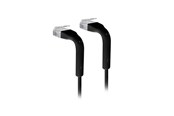 Netværkskabel - Ubiquiti UniFi Patch Cable Black 0.3 m - Sort - 0.3m - U-Cable-Patch-0.3M-RJ45-BK