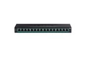 Switch - TRENDnet TPE-TG160H 16-Port Gigabit PoE+ (123W) Switch - TPE-TG160H