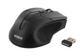 Mus - Deltaco MS-776 - Mouse optical 5 buttons wireless USB Black - Mus - Optisk - 5 knapper - Sort - MS-776