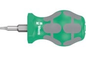 Håndværktøj  - Wera 368 Stubby screwdriver for square head socket screws # 01 x 25 mm - 5008863001
