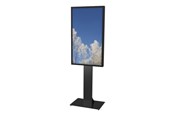 Vægbeslag, AV-Beslag & AV-Møbler - HI-ND Floorstand Glass Universal 49"- 65" - stand - for LCD display - Maks - Maks størrelse 65" - FS0000-5001-02