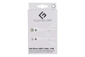 USB kabel - Floating Grip 0.5M SILICONE USB-C CABLE (WHITE) - FG-USB-05-464W