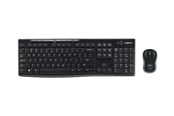 Tastatur - Logitech MK270 Wireless Combo - keyboard and mouse set - QWERTZ - Slovenian/Croatian - black - Tastatur & Mus sæt - Slovensk/kroatisk - Sort - 920-004532