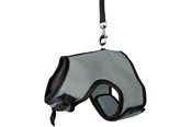 Kanin & gnaver - Trixie Soft harness with leash large rabbits 25–40 cm 1.20 m - Assorted - TX61514