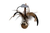 Katte - Trixie Roly-poly badminton with mouse/microchip plush 15 cm - TX45730