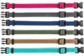 Hunde - Trixie Junior Set of puppy collars S–M: 17–25 cm/10 mm 6 pcs. fuchsia graphite indigo forest coral ocean - TX15552