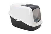 Katte - Savic Nestor Cat Toilet Home Black White 56x39cm - K0227S
