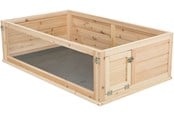Kanin & gnaver - Trixie Indendørs løbegård til smådyr marsvin 114x30x74cm - TX62486