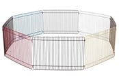 Kanin & gnaver - Trixie Indendørs Løbegård Lakeret Metal Smådyr Mus Hamstere 8x 34x23cm - TX6247