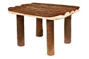 Kanin & gnaver - Trixie Naturligt Barktræ Skjul og Platform til Smådyr 30x22x25cm - TX6226