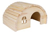 Kanin & gnaver - Trixie House nail-free large hamsters wood 29 × 17 × 20 cm - TX61272
