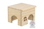 Gnavere - Trixie Naturtræhus uden Søm til Smådyr Mus Hamstere 15x12x15cm - TX61261