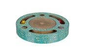 Katte - Trixie Scratching drum with balls cardboard catnip ø 33 × 5.5 cm assorted colours - TX48004